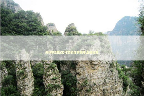 如何找到稳定可靠的体育赛事直播资源 体育新闻